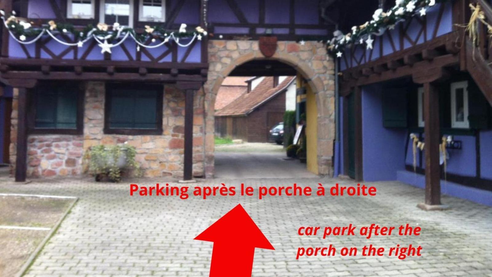 Gite Chez Marie-Sarah Petite Maison Calme Parking Ebersheim Экстерьер фото